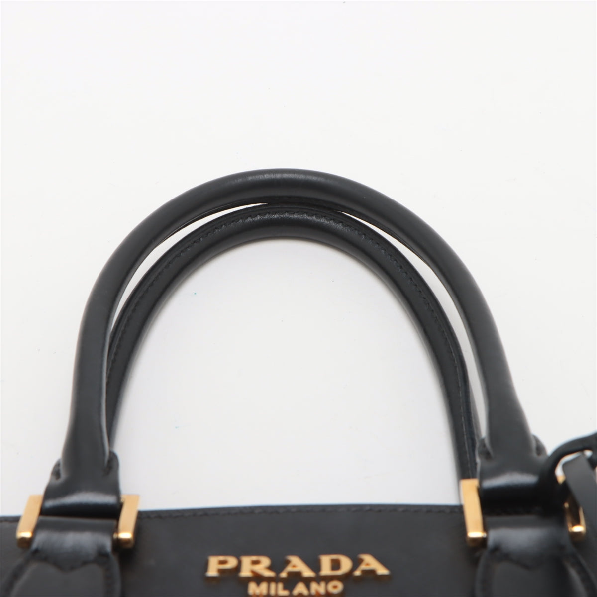 Prada Saffiano Leather Two-Way Shoulder Bag Black * PREORDER *