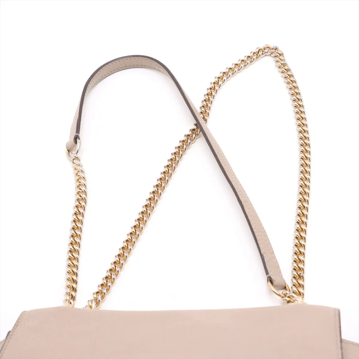 Louis Vuitton Lock Me Chain Shoulder Bag Gray