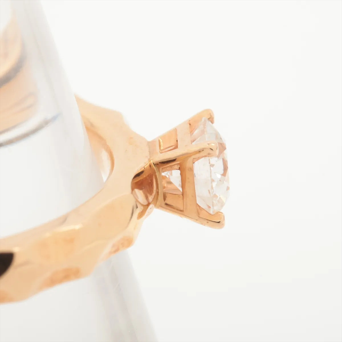 Louis Vuitton Solitaire Monogram Infini Diamond Ring Rose Gold