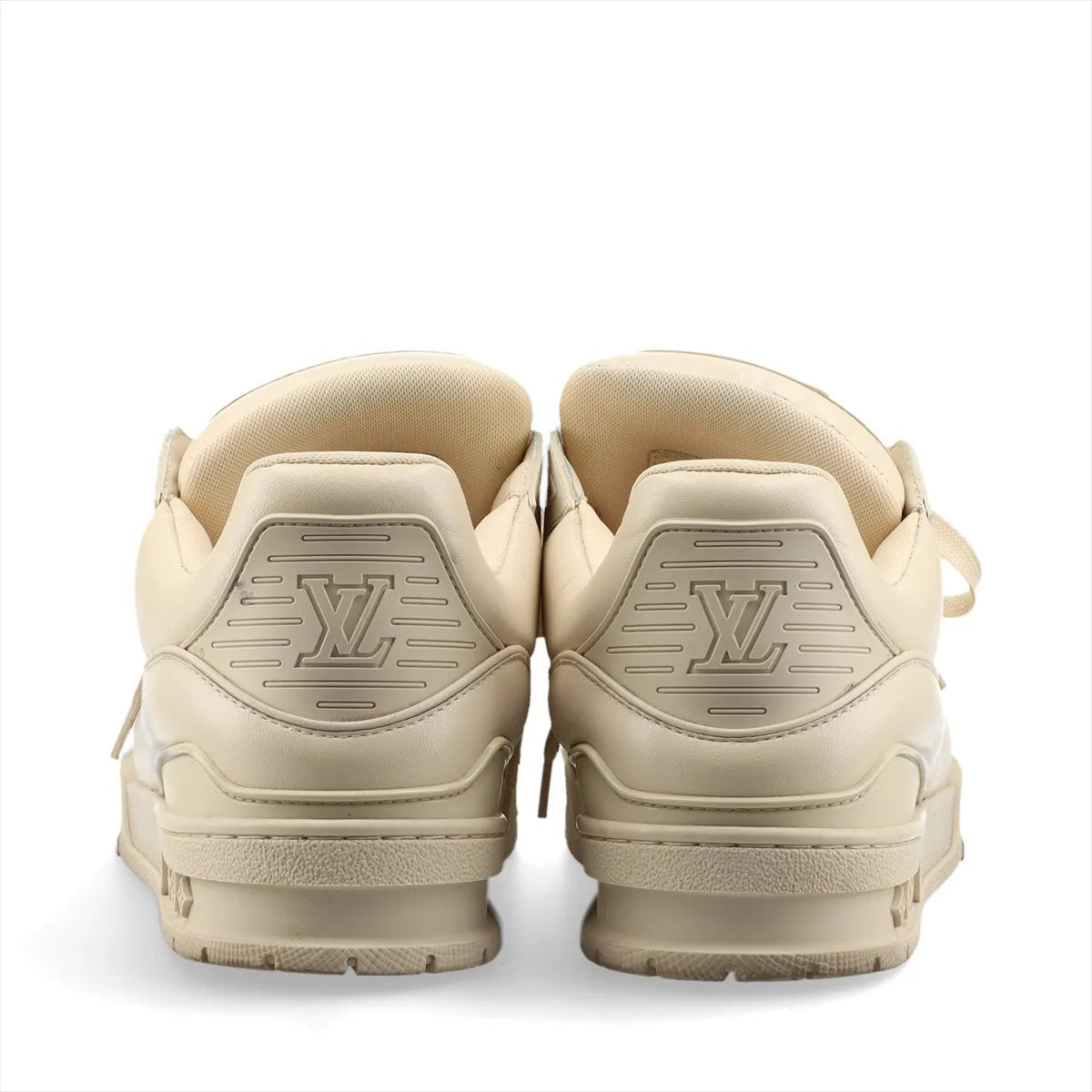Louis Vuitton LV Trainer Leather Sneaker Beige