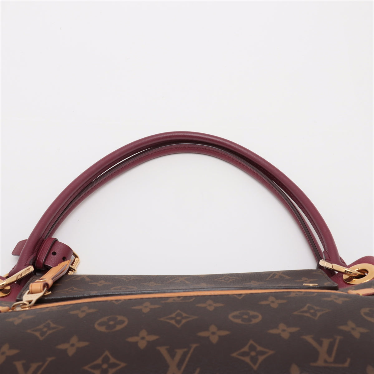 Louis Vuitton Monogram Olympe Handbag Purple