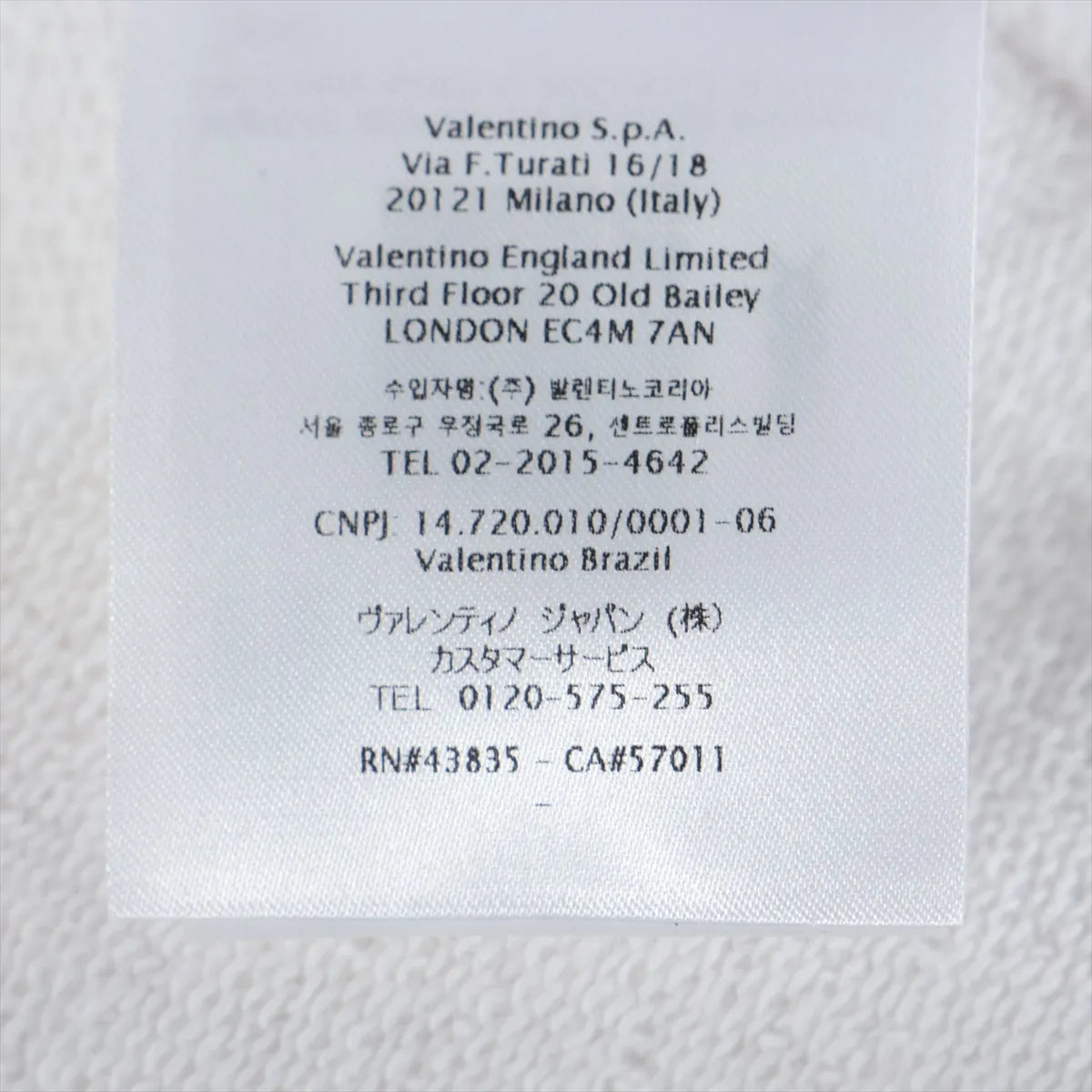 Valentino Fruits Beads Knitted Cotton Sweater White