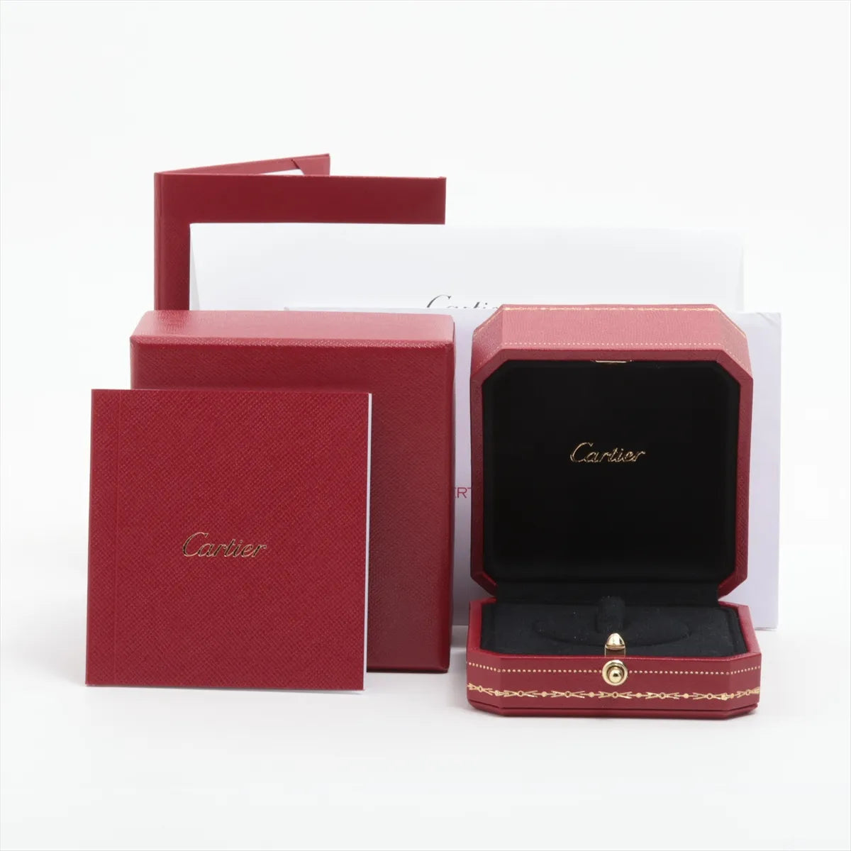 Cartier Trinity Ring Tricolor Yellow Gold x Rose Gold x White Gold