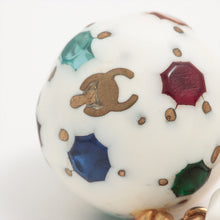 Load image into Gallery viewer, Chanel Multicolor Stone Soccer Ball Earring
