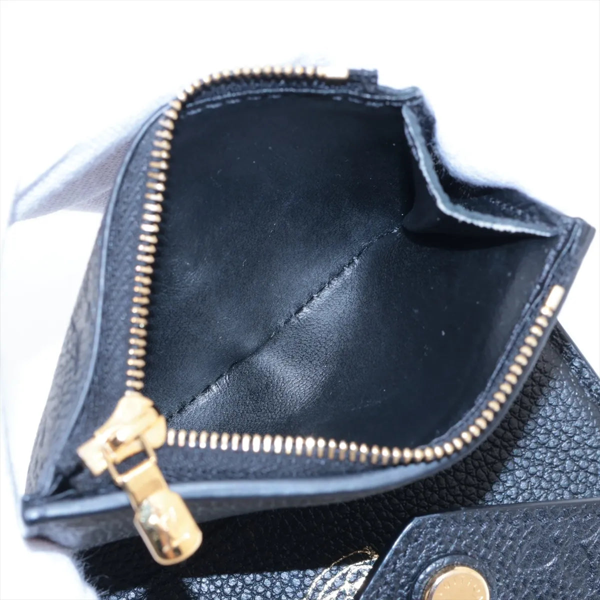 Louis Vuitton Empreinte Portefeuille Zoe Compact Wallet Noir