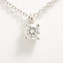 Load image into Gallery viewer, Tiffany &amp; Co. Solitaire Diamond Necklace Platinum