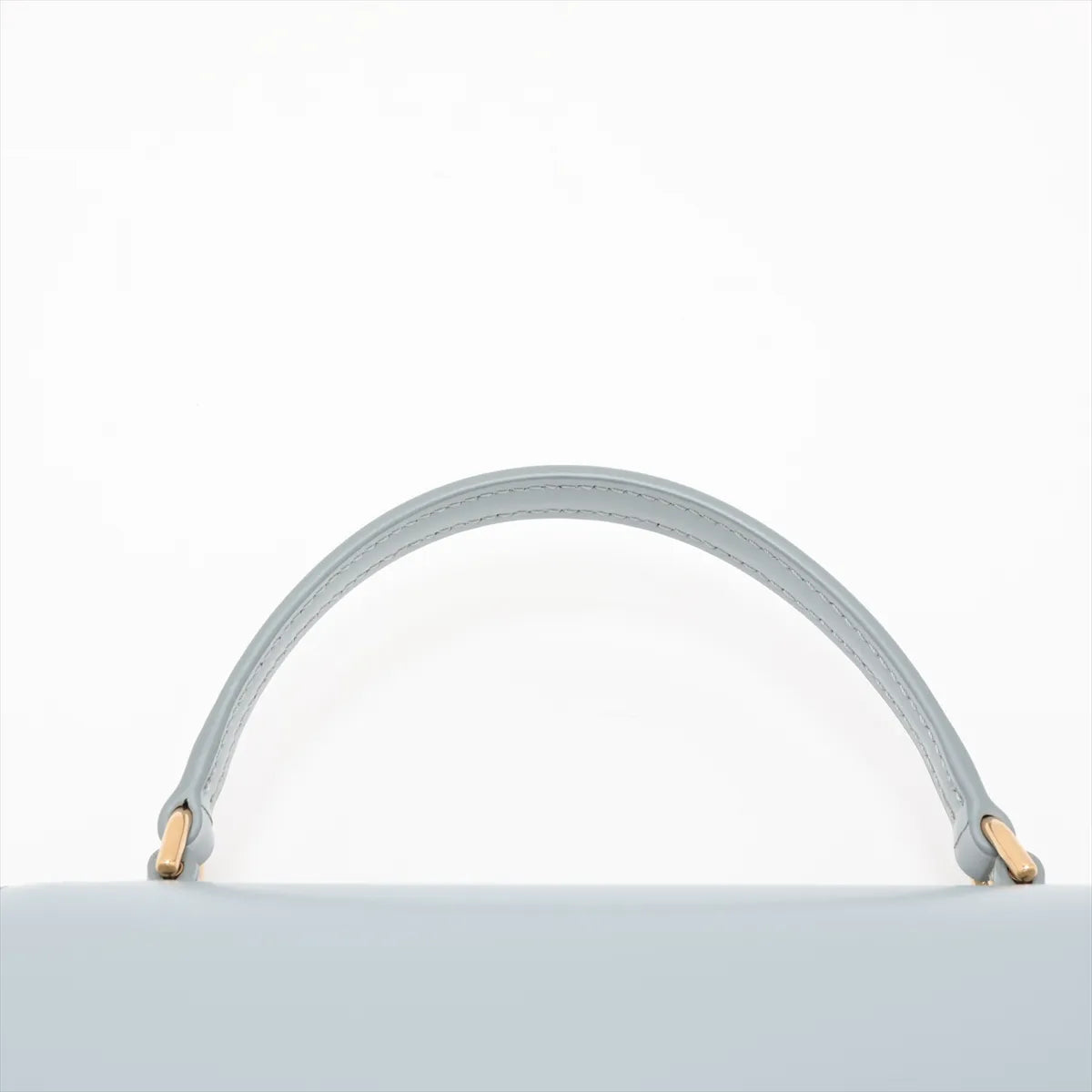 Celine Triomphe Teen Lola Leather Two-Way Handbag Blue