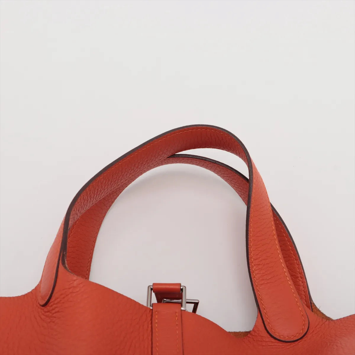 Hermes Picotin Lock 18 PM Taurillon Clemence Orange