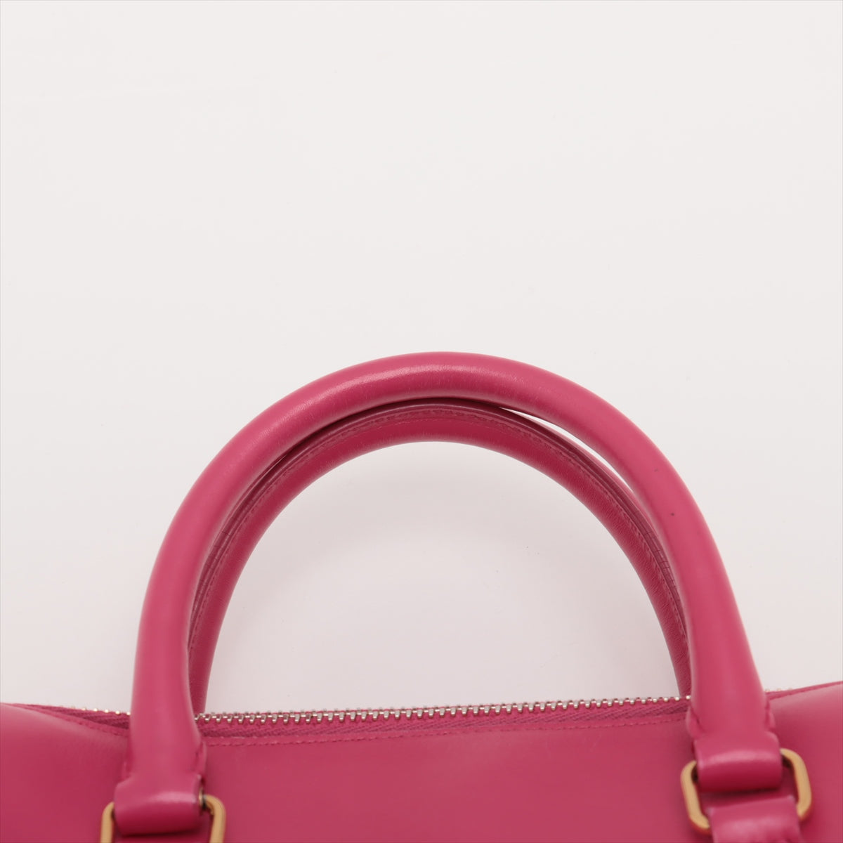 Saint Laurent Paris Baby Duffle Leather Two-Way Handbag Pink