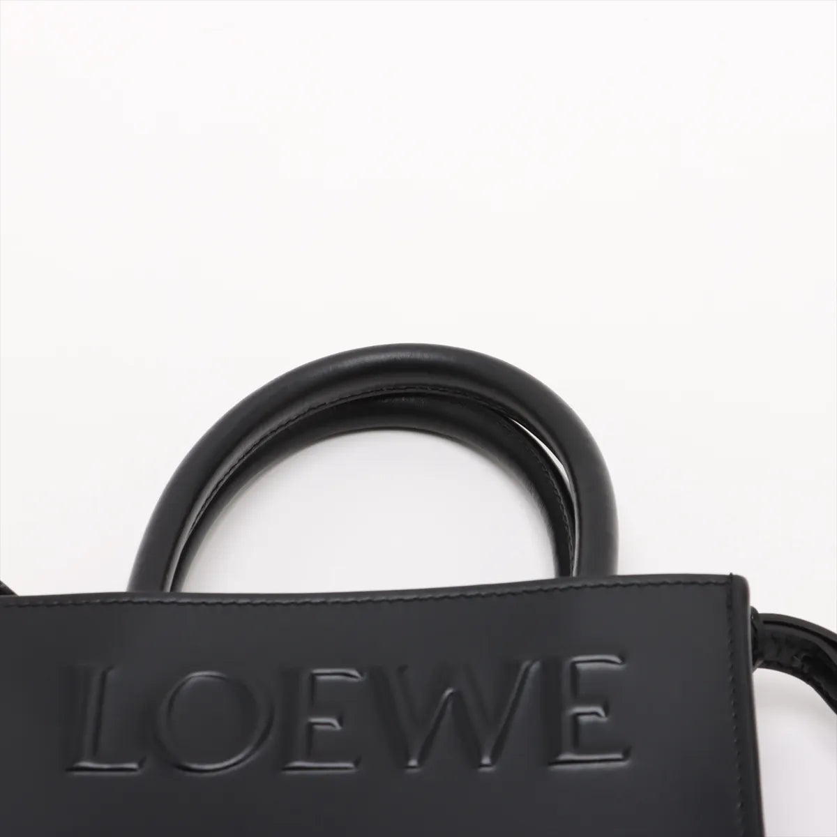 Loewe Standard A5 Two-Way Tote Bag Black