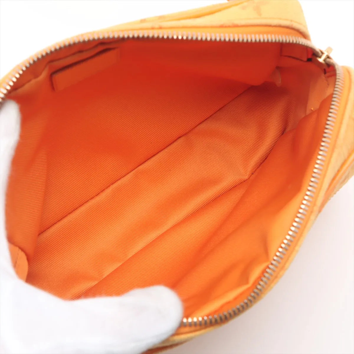Louis Vuitton Monogram Denim Outdoor Bumbag Orange