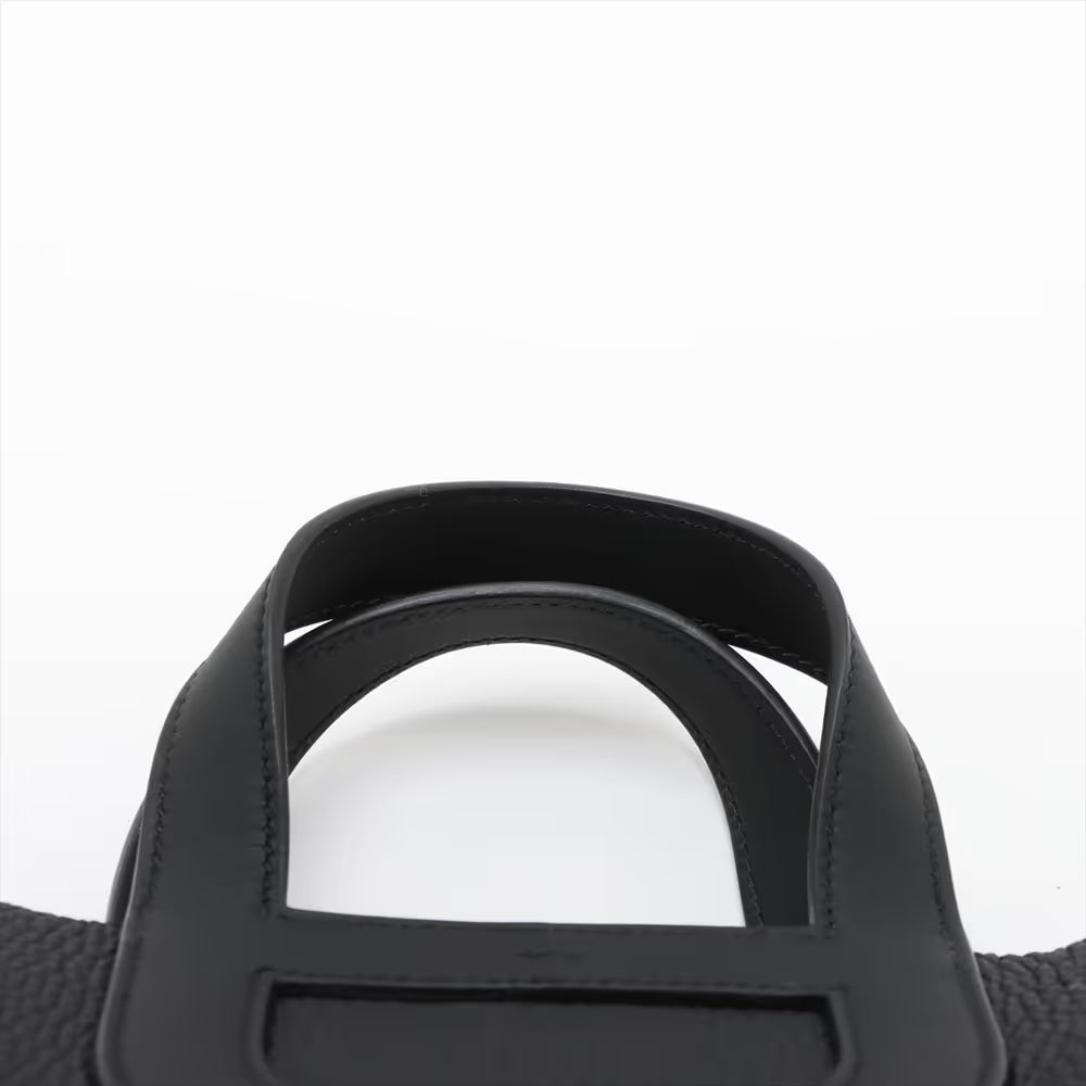 Hermès In the Loop 18 Taurillon Clemence × Veau Swift Black