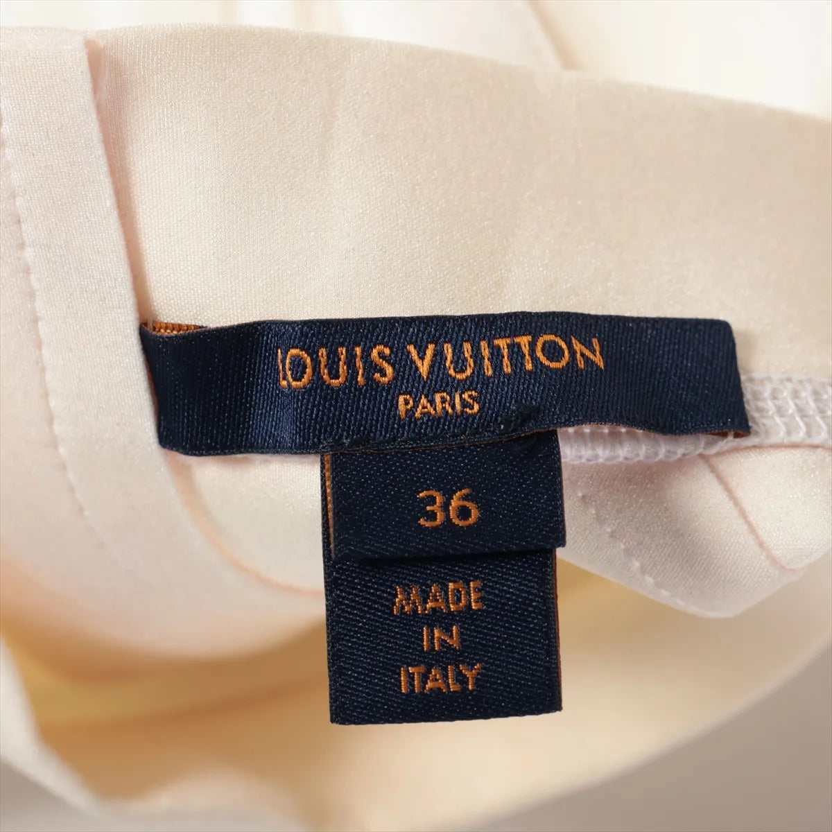 Louis Vuitton Nylon Crop-top T-shirt Ivory