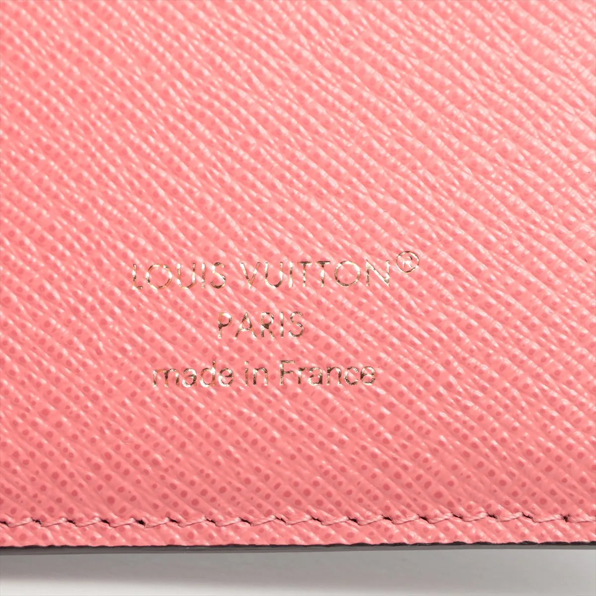 Louis Vuitton Monogram Lisa Compact Wallet Brown x Pink