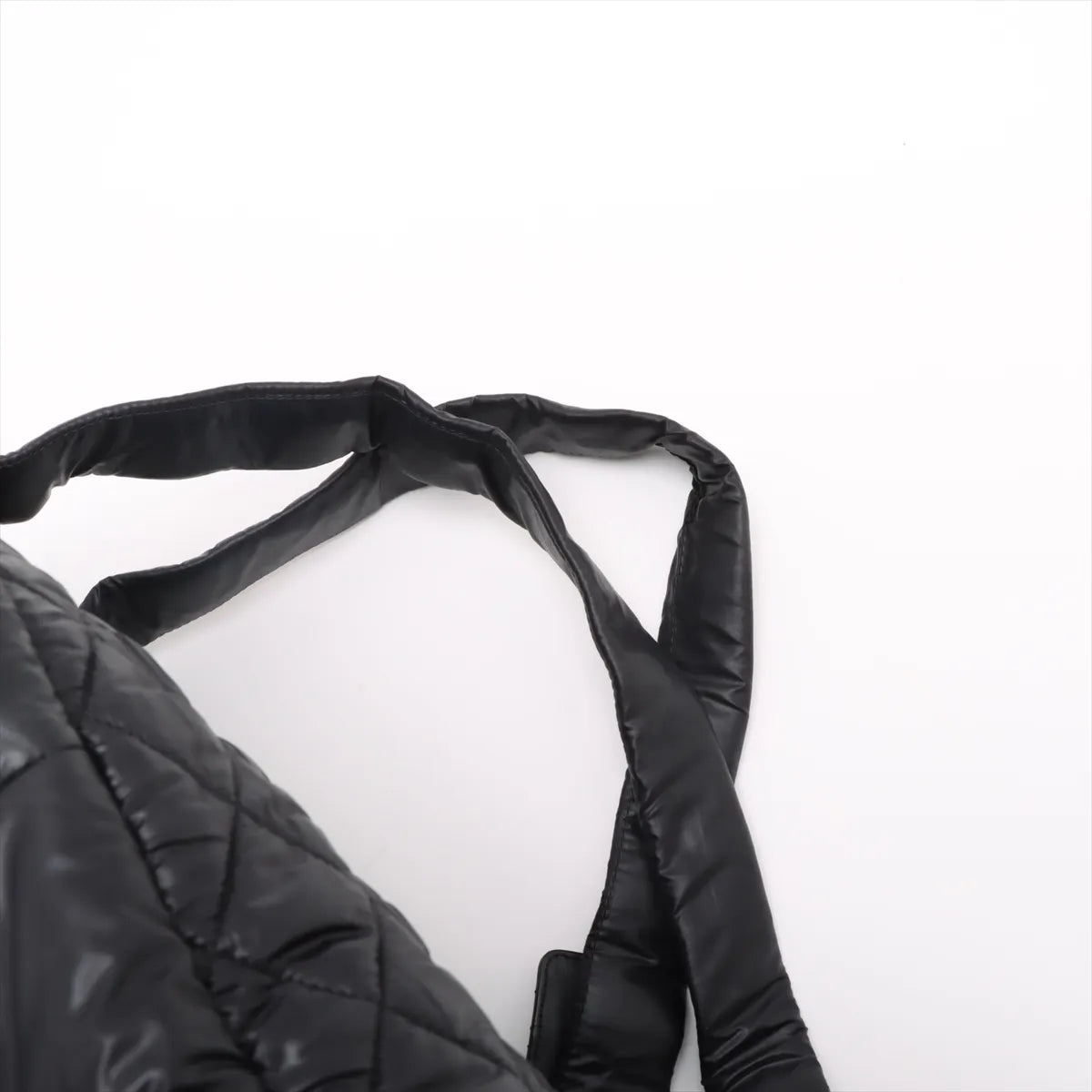 Chanel CC Logo Matelasse Cocoon Nylon Backpack Black