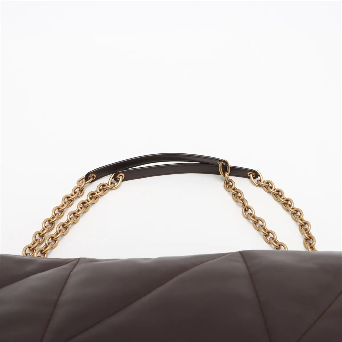 Saint Laurent Paris Jamie 4.3 Leather Chain Shoulder Bag Brown
