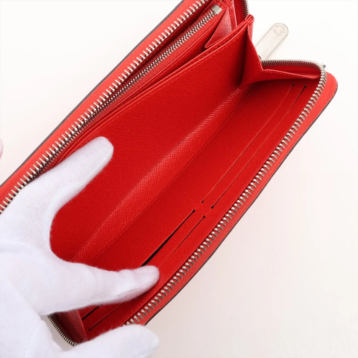 Louis Vuitton Epi Zippy Wallet Piment