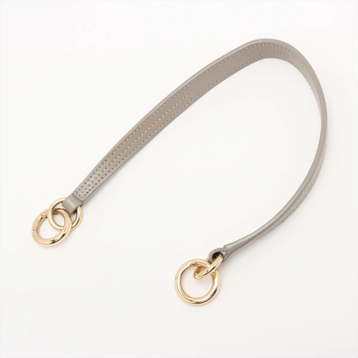 Chloe Tess Leather Two-Way Shoulder Bag Gray