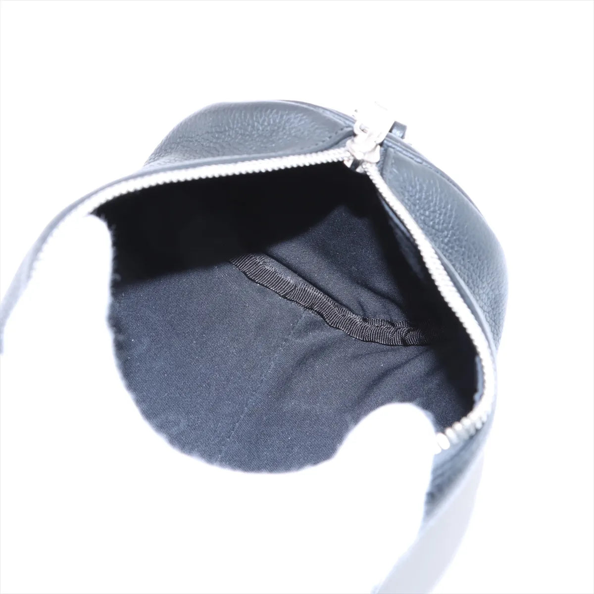 Christian Dior Atelier Leather Roller Shoulder Bag Black