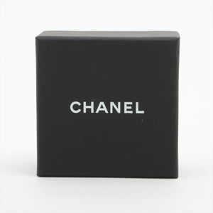 Chanel CC Rhinestone Logo Rectangular Stud Earring