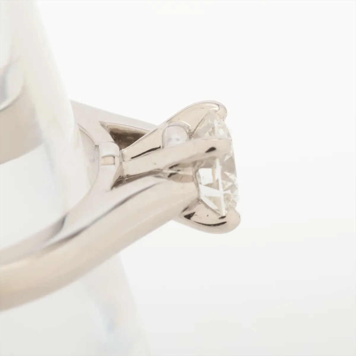 Cartier Solitaire 1895 Diamond Ring Platinum