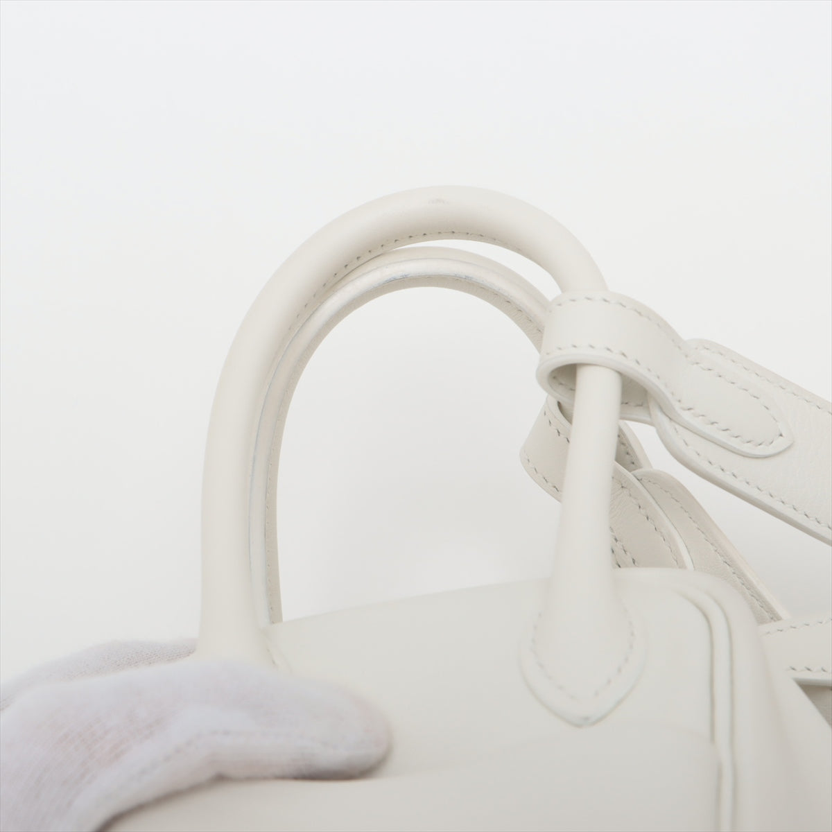 Hermes Lindy Mini 20 Veau Swift Shoulder Bag New White * PREORDER *
