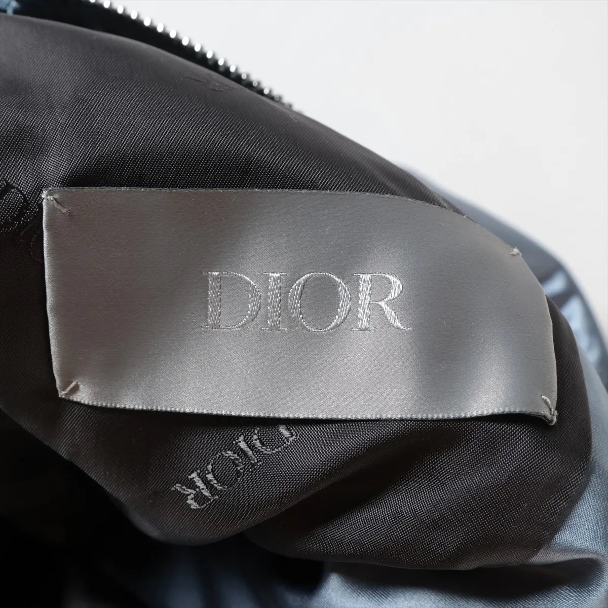 Dior x Shawn Stussy Nylon Blouson Jacket Blue