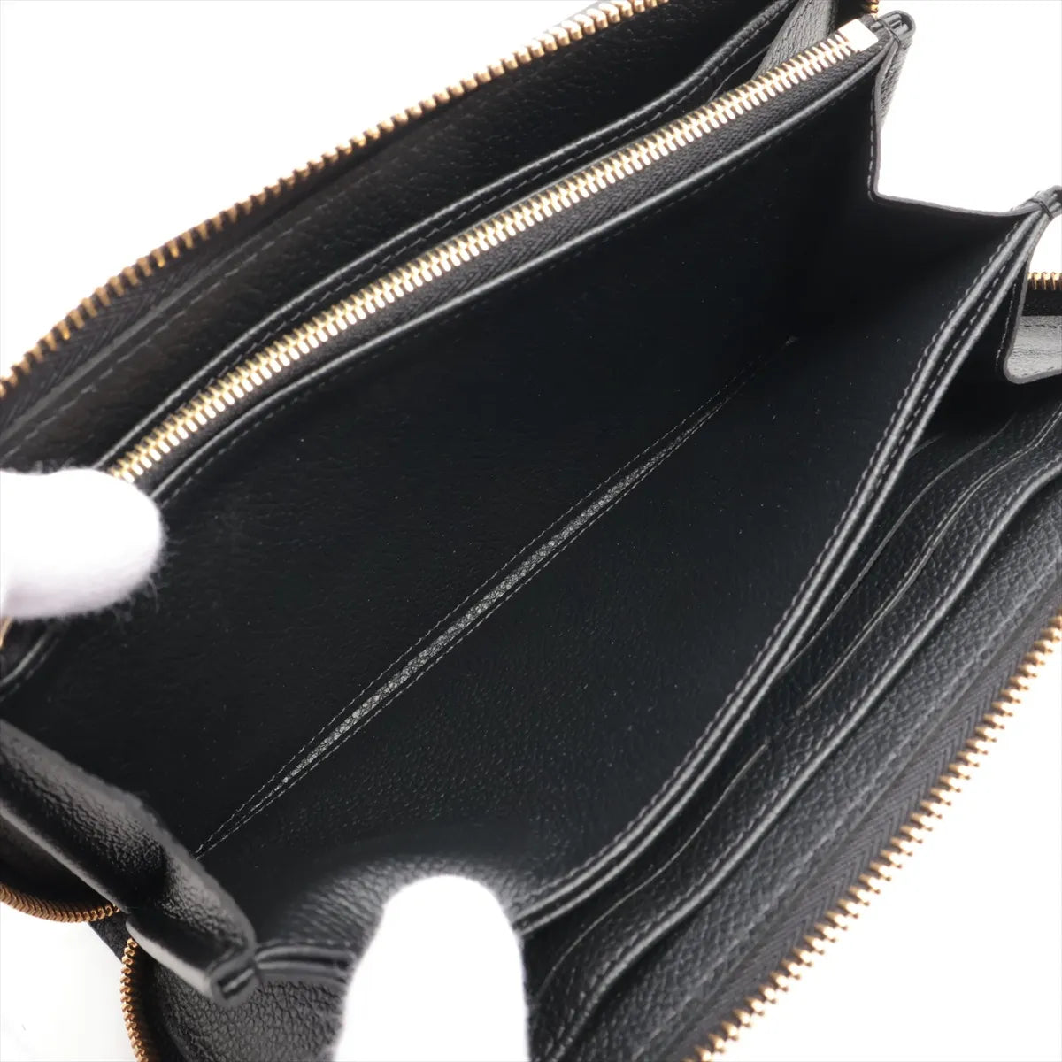 Louis Vuitton Bicolor Monogram Empreinte Zippy Wallet
