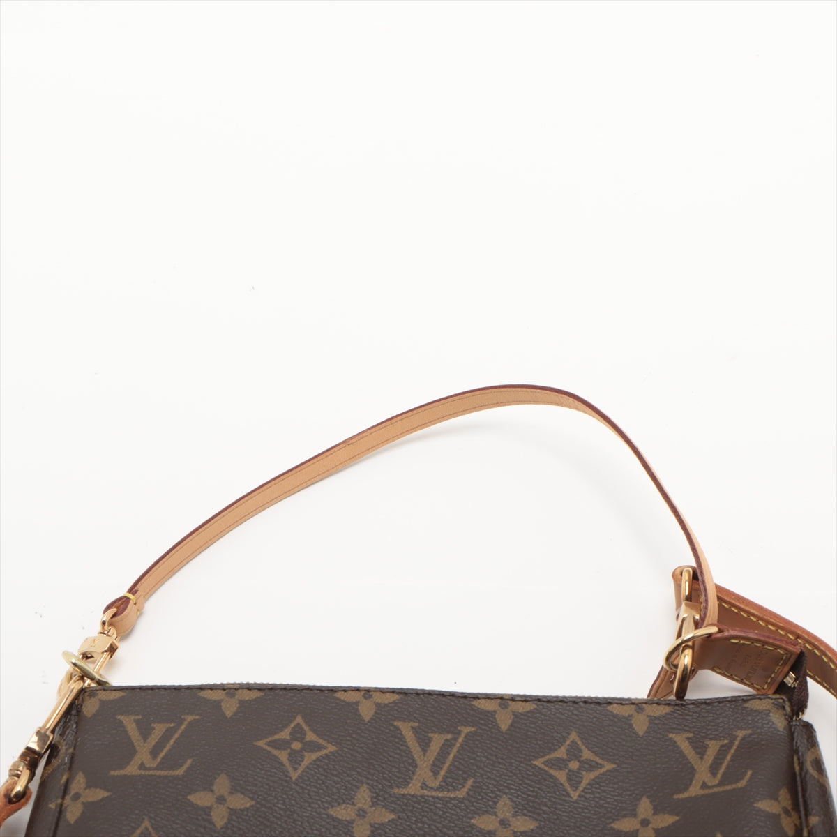 Louis Vuitton Monogram Pochette Accessories with Crossbody Strap