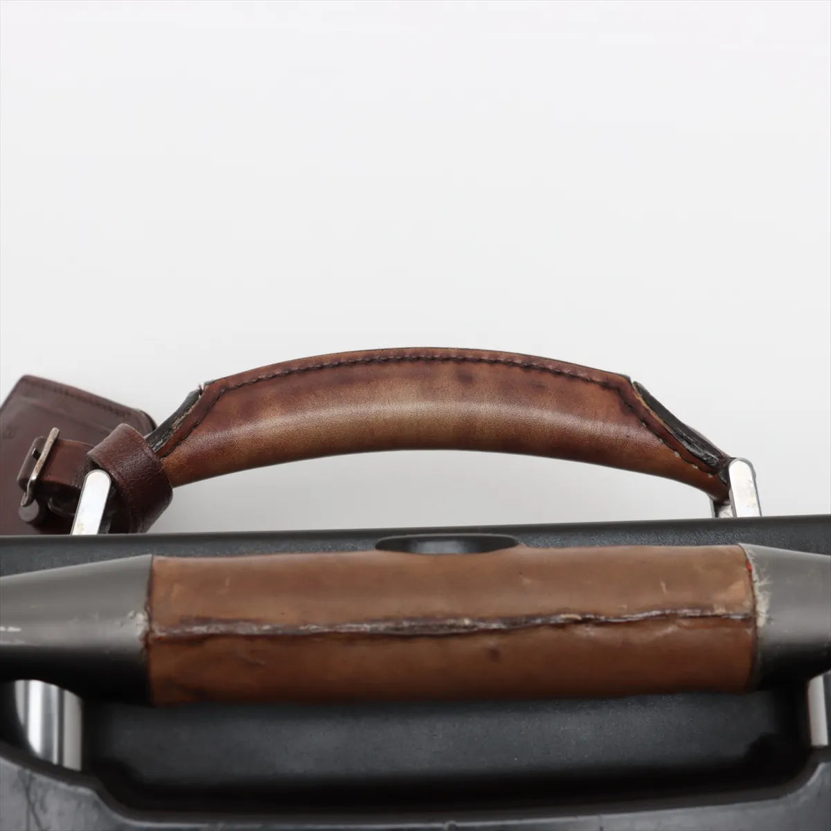 Berluti Formula 1000 Leather Suitcase Brown