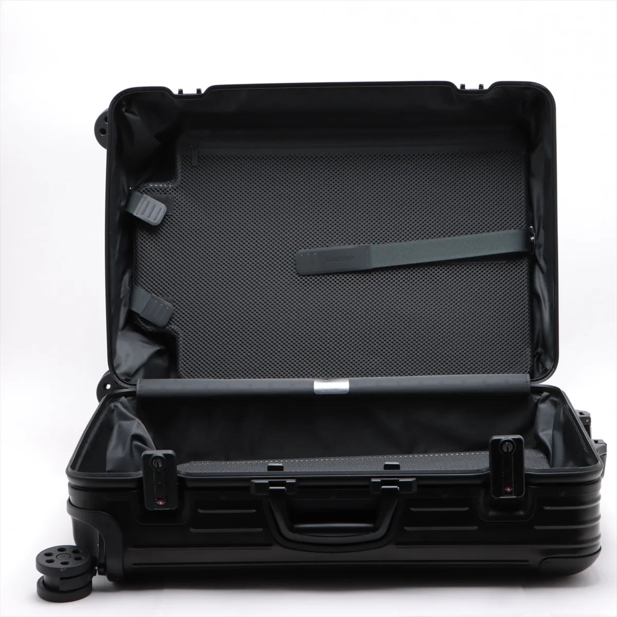 RIMOWA Check-in Aluminum Carry Case Black