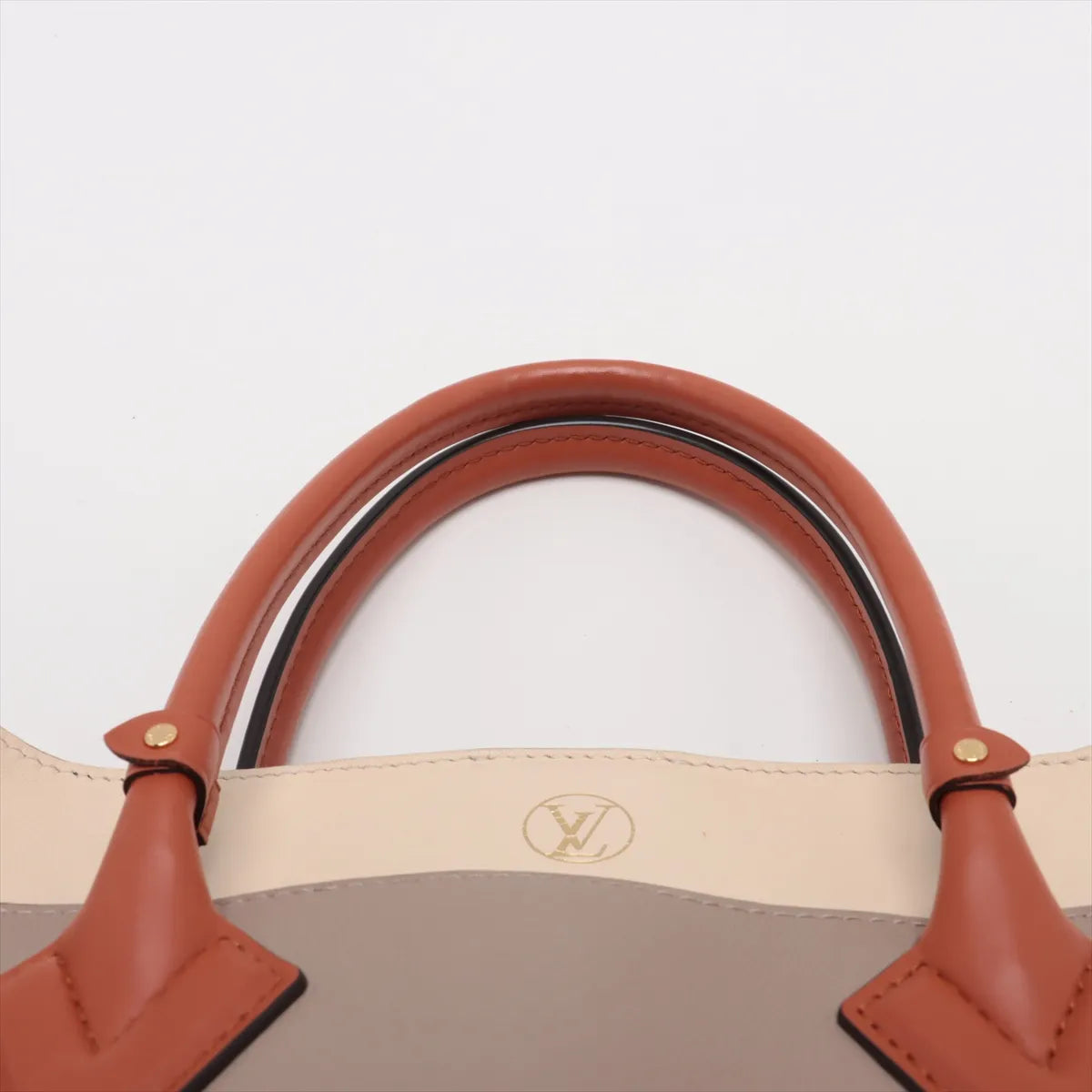 Louis Vuitton Monogram Tuffetage On My Side Beige