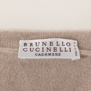 Branded Brunello Cucinelli Cashmere Knit Sweater with Rhinestones