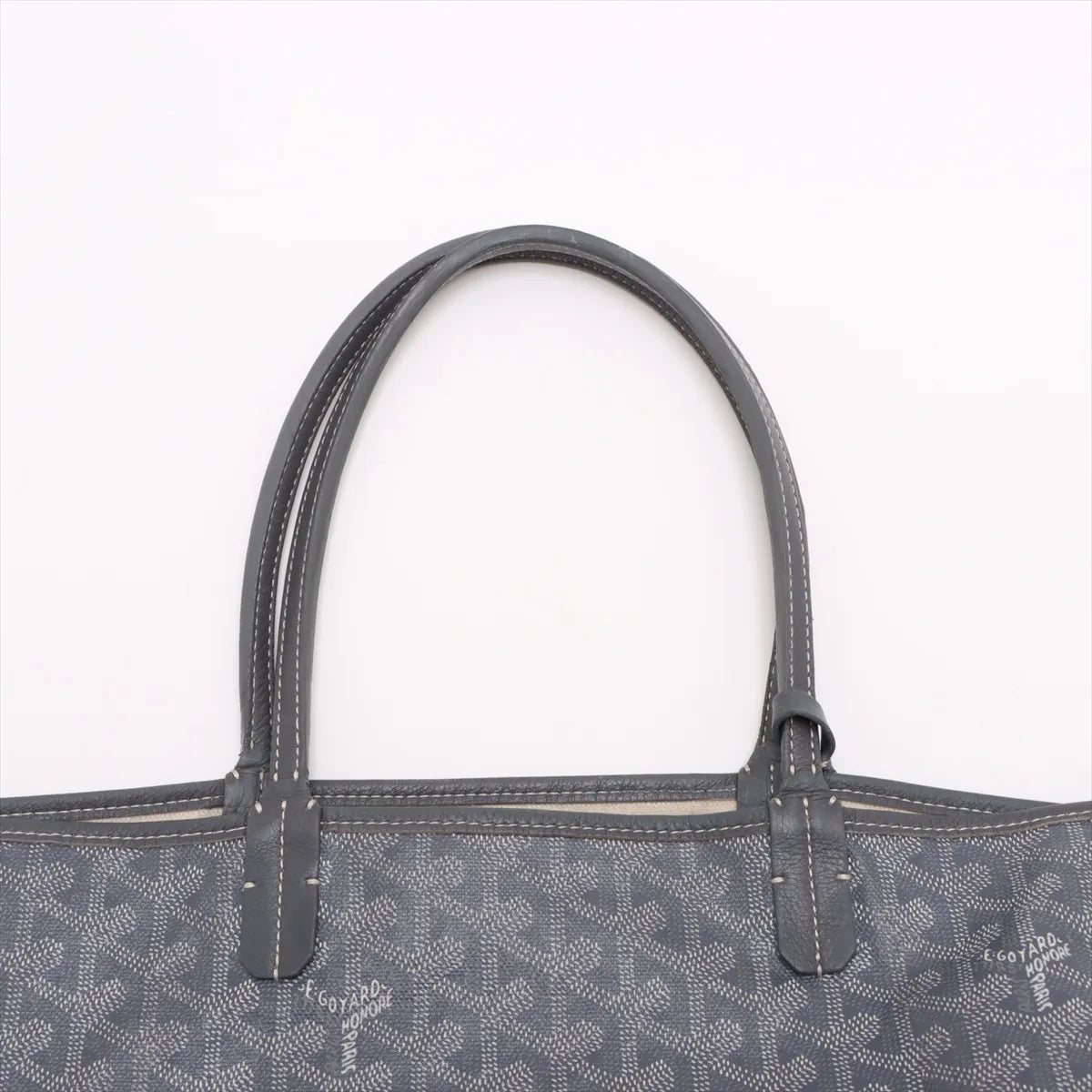 Goyard Saint Louis PM Tote Bag Gray