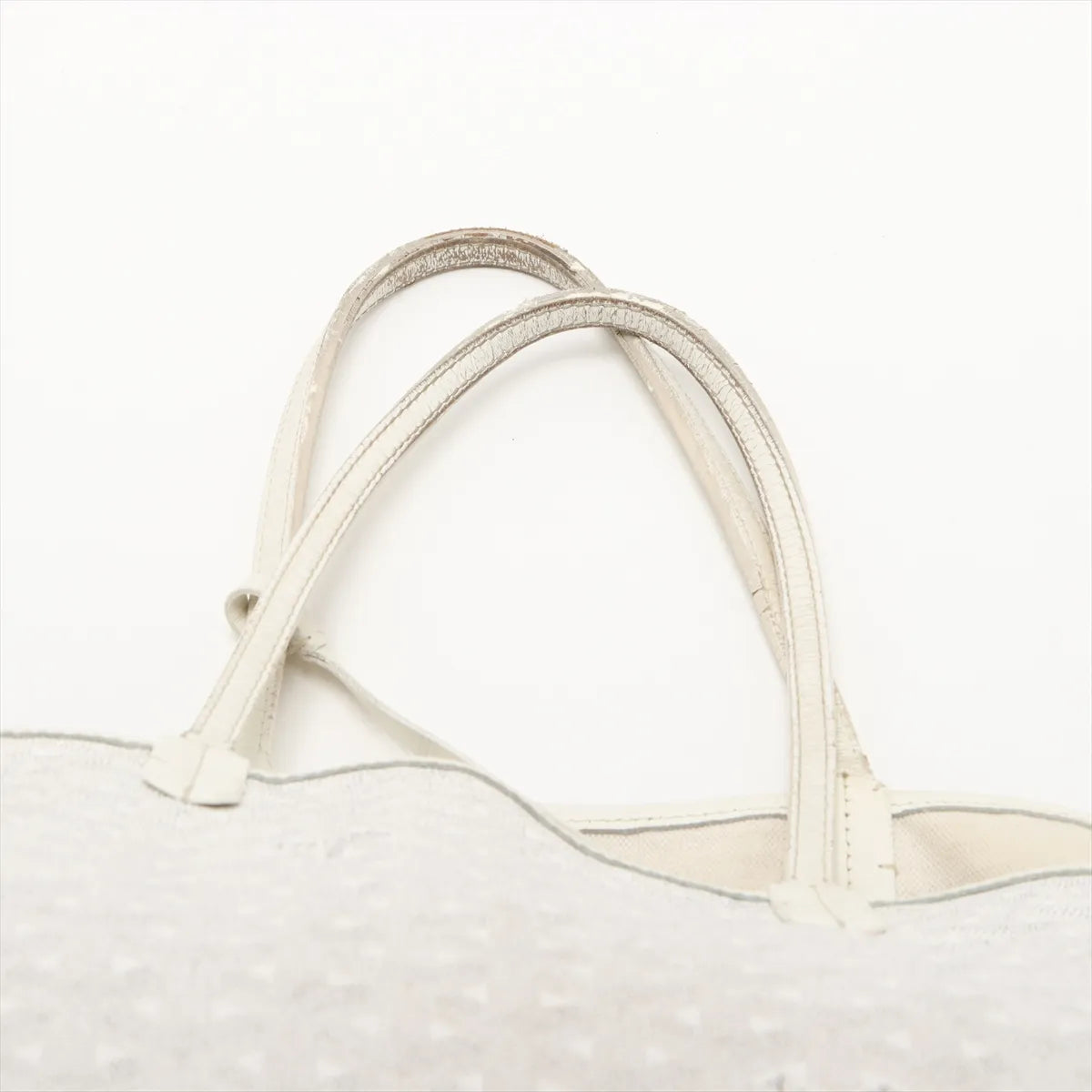 Goyard Saint Louis PM Tote Bag White