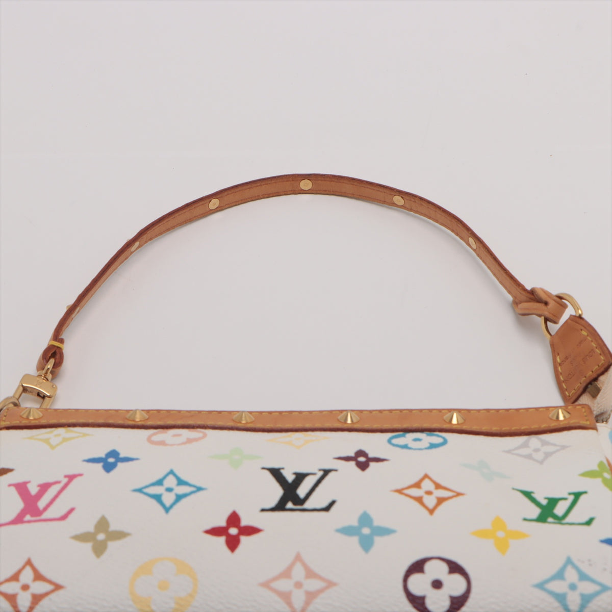 Louis Vuitton Multicolor Pochette Accessoire White