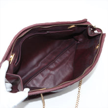 Load image into Gallery viewer, Chanel Matelasse Lambskin Chain Tote Bag Bordeaux