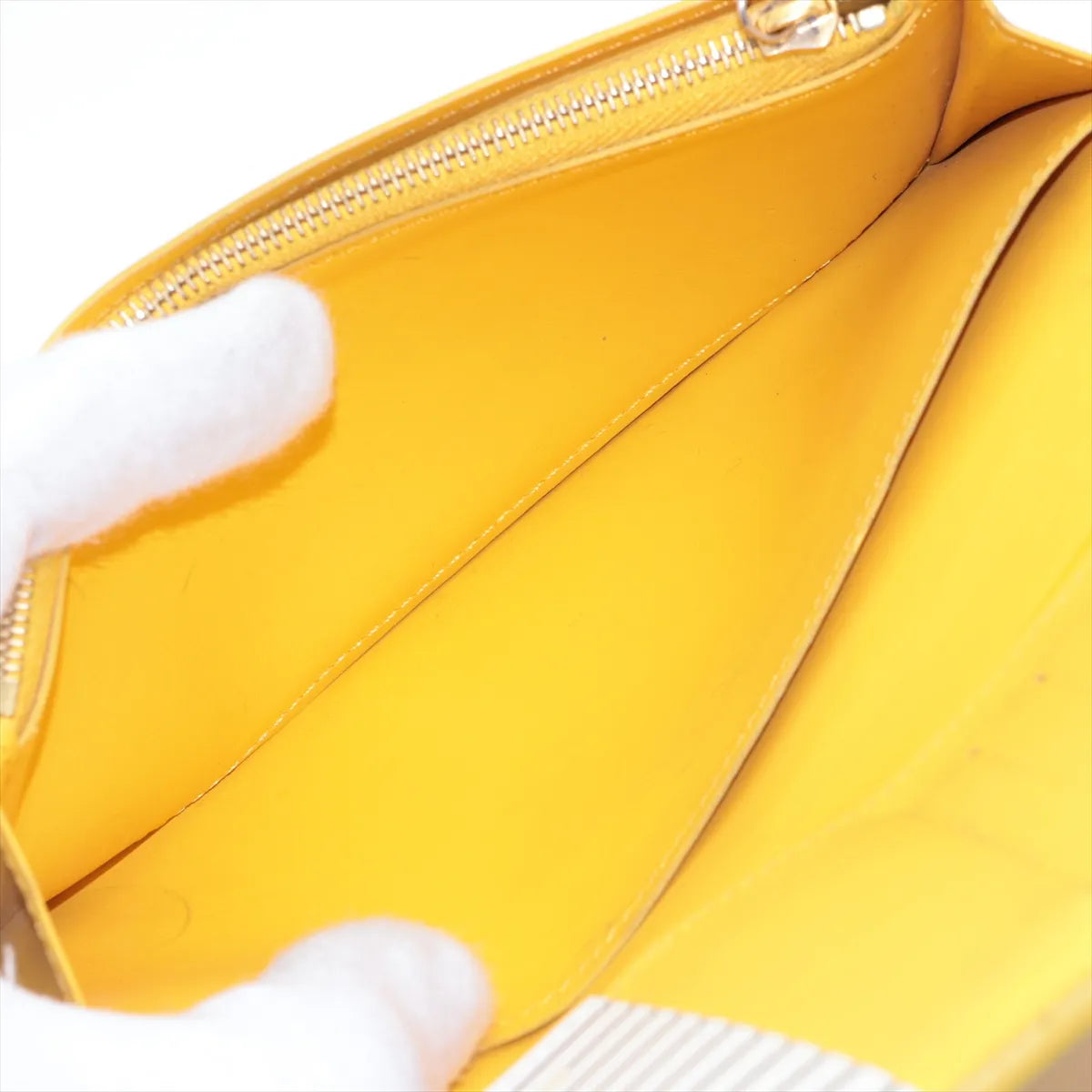 Louis Vuitton Epi Brazza Wallet Yellow