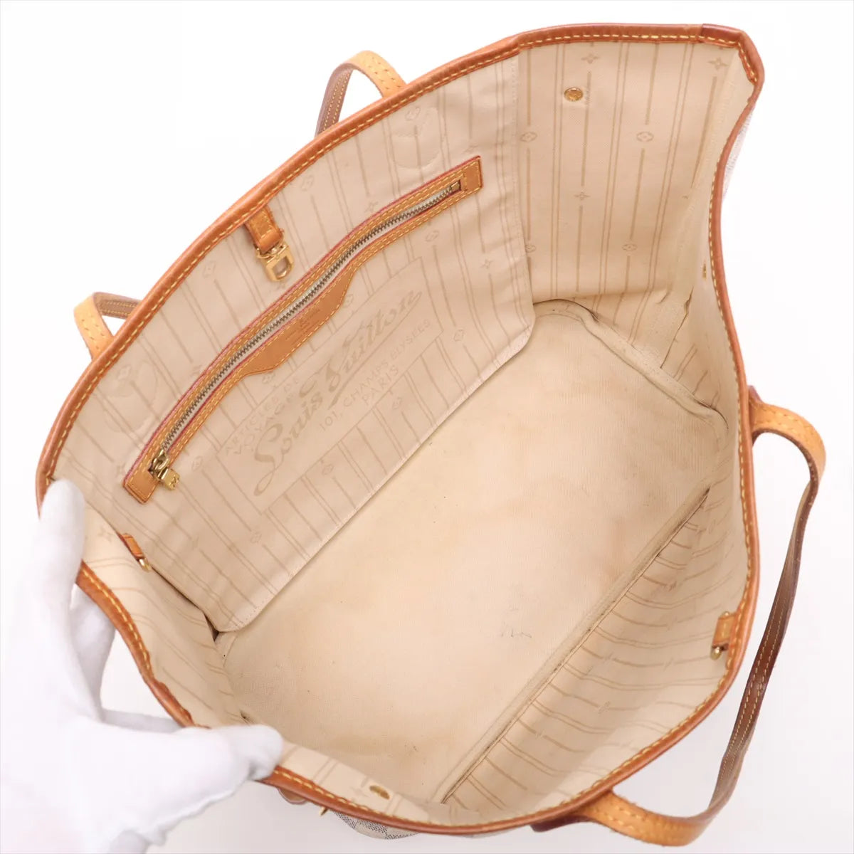 Louis Vuitton Damier Azur Neverfull MM