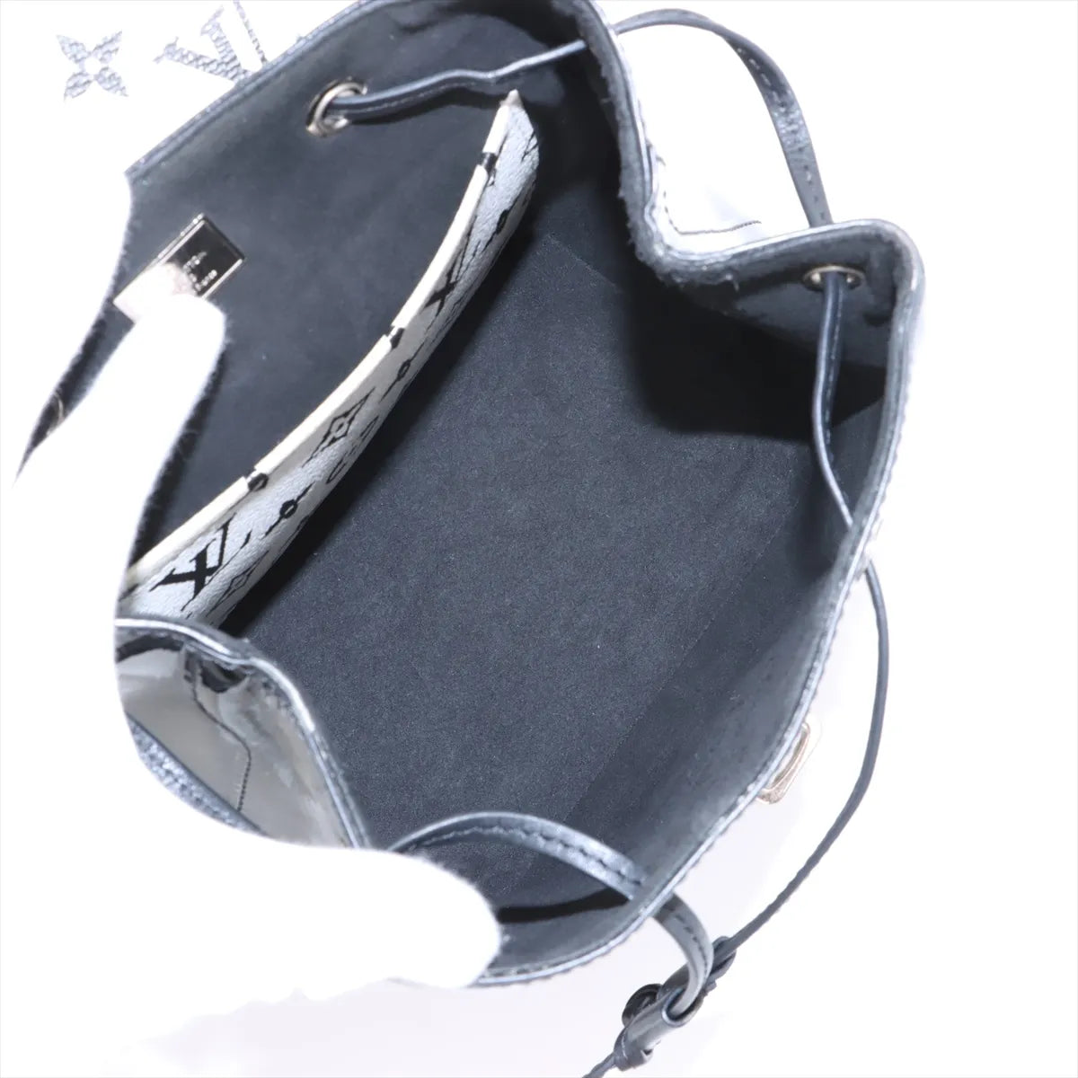 Louis Vuitton Vernis x Monogram Hot Springs Mini Backpack Black