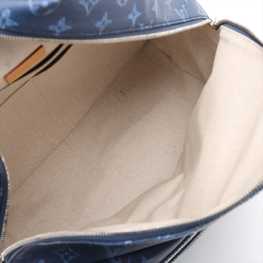 Louis Vuitton Monogram Heritage Discovery Backpack PM Blue