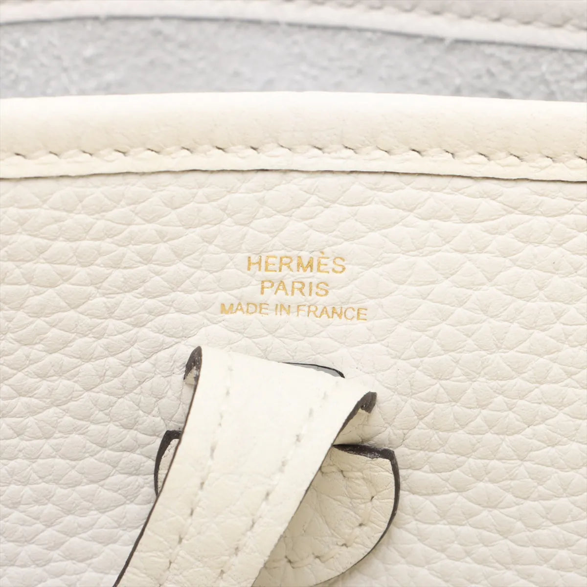 Hermes Evelyne 16 TPM Amazon Taurillon Clemence New White