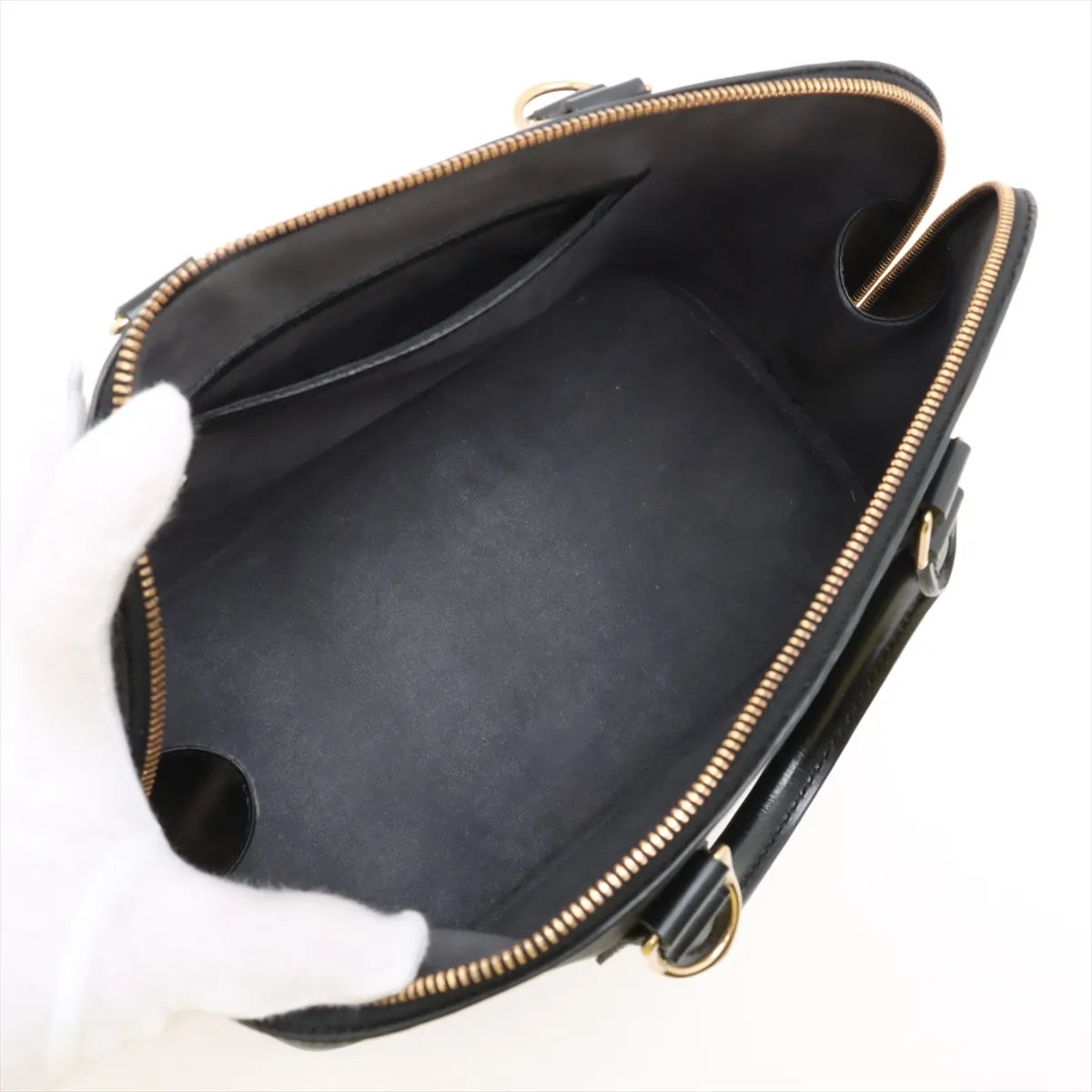 Louis Vuitton Epi Alma Black