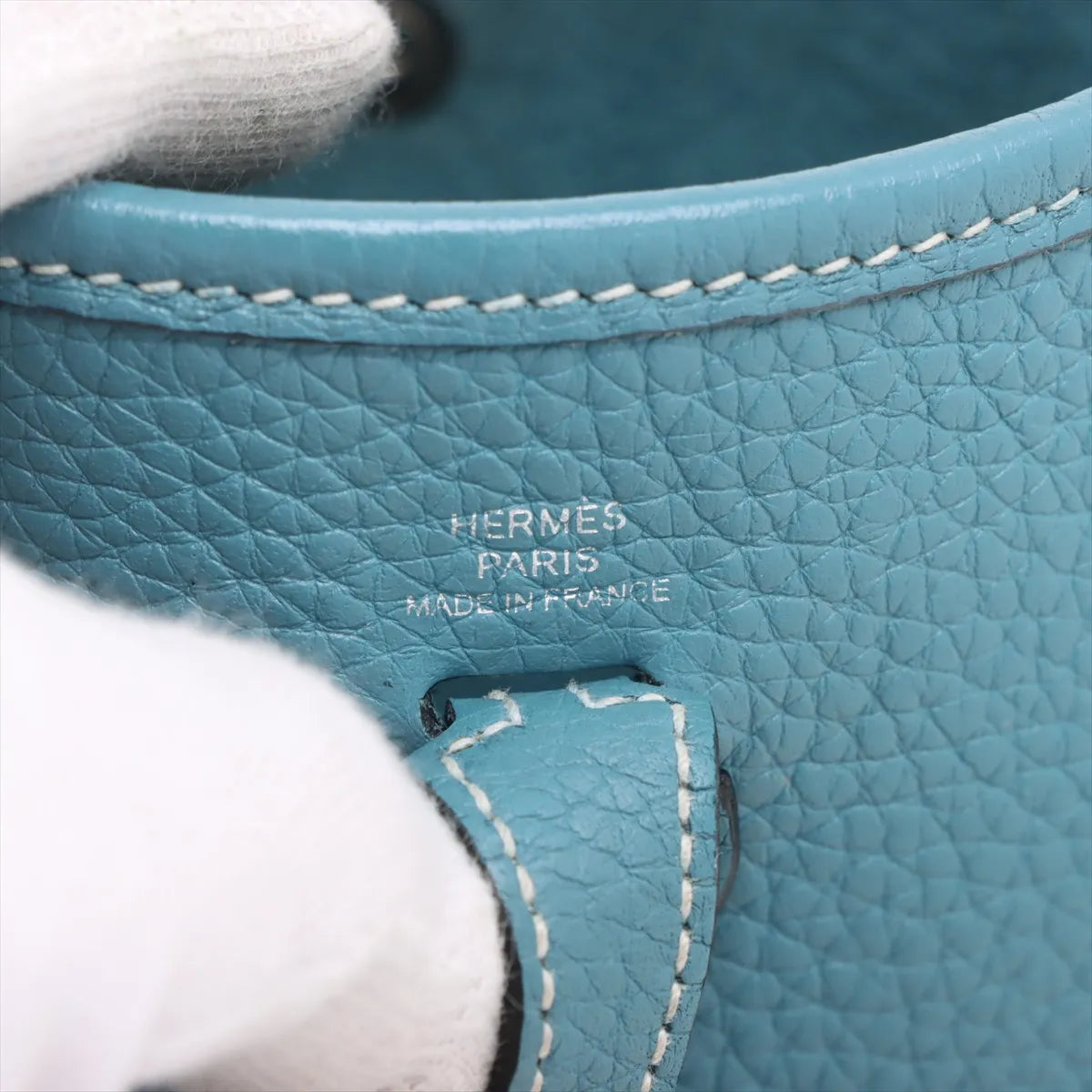 Hermes Evelyne 16 TPM Taurillon Clemence New Blue Jean