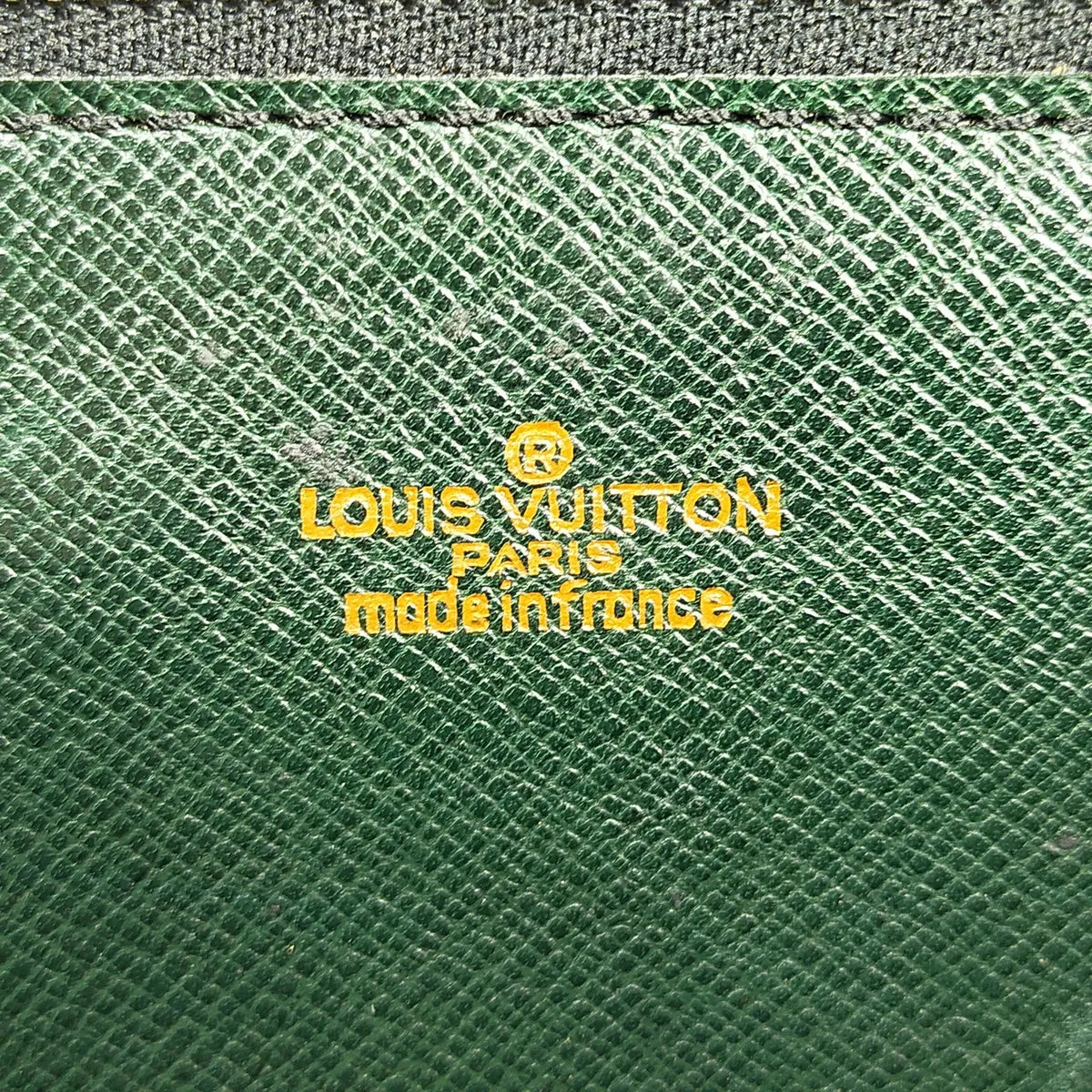 Louis Vuitton Epi Trapeze Clutch Bag Black — product photo 7