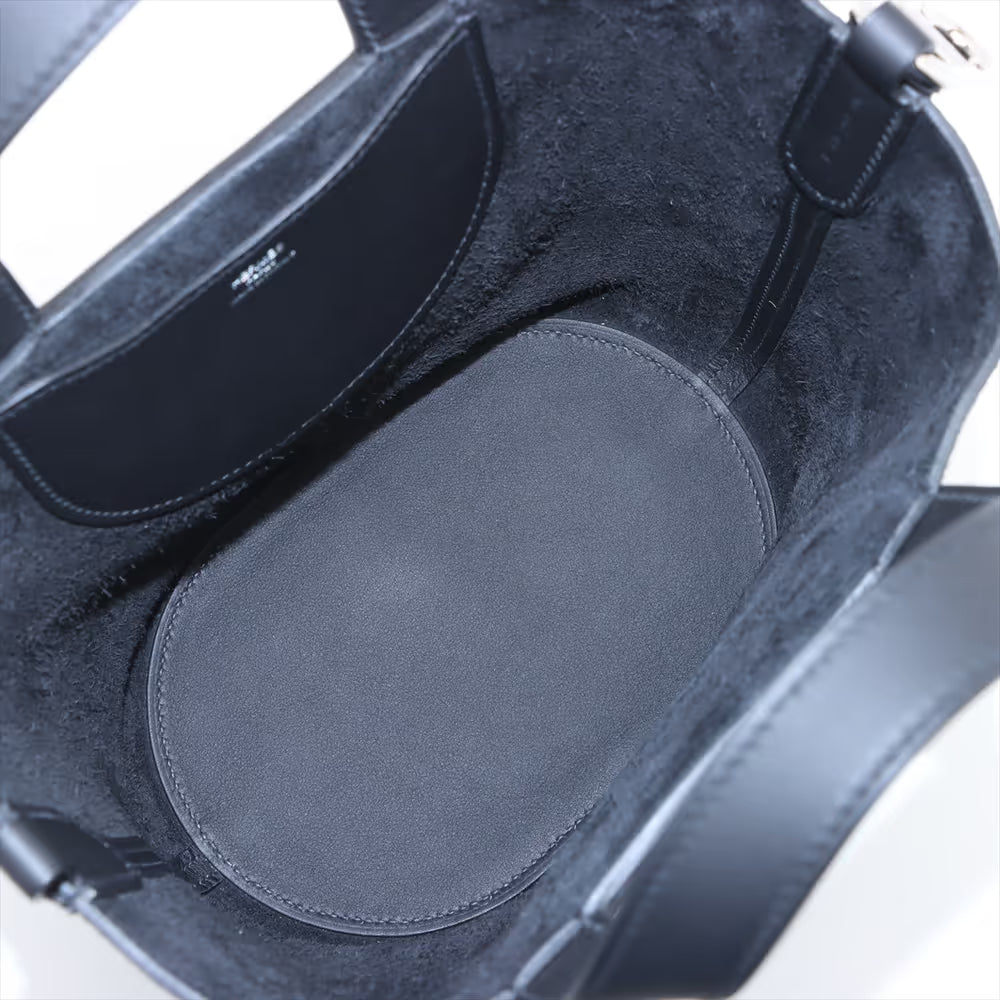 Hermès In the Loop 18 Taurillon Clemence × Veau Swift Black