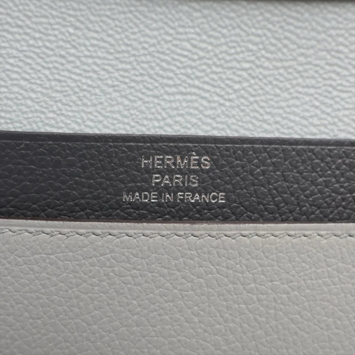 Hermès R.M.S Evercolor Card Case Gray