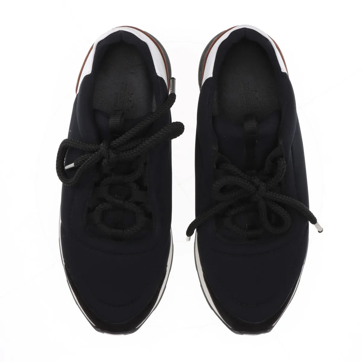 Hermès Miles Neoprene Low Top Sneaker Black