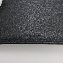 Load image into Gallery viewer, Saint Laurent Paris Leather Wallet Black