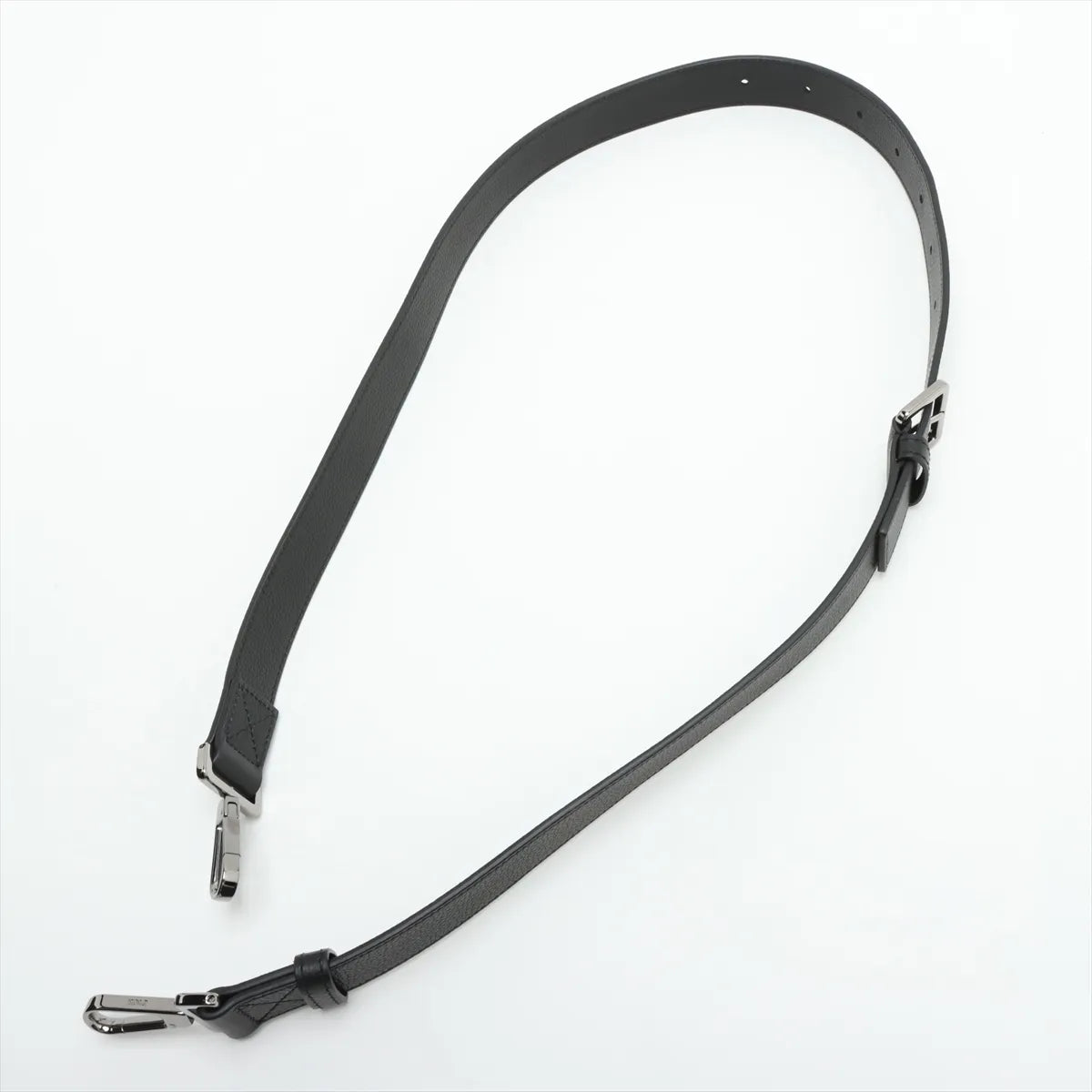 Christian Dior Oblique East West Canvas Leather Two-Way Handbag Black